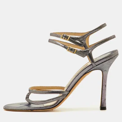 Jimmy Choo Strappy In Silver