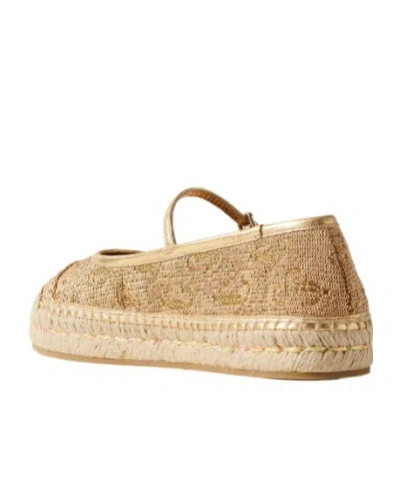 Jimmy Choo Straw-woven Wedge Flat Sandals In Neutral