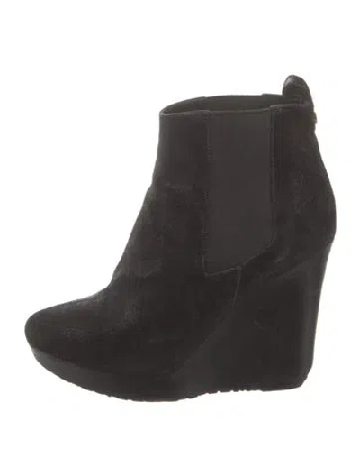 Pre-owned Jimmy Choo Suede Boots In Black