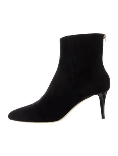 Pre-owned Jimmy Choo Suede Boots In Black