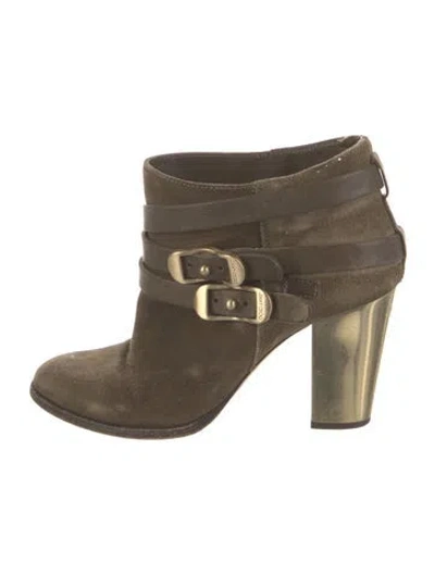 Pre-owned Jimmy Choo Suede Boots In Multi