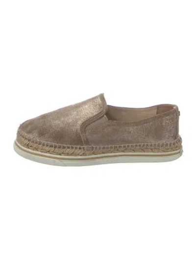 Pre-owned Jimmy Choo Suede Espadrilles