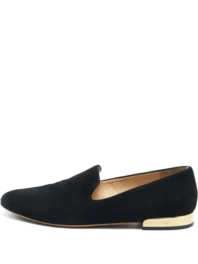 Pre-owned Jimmy Choo Suede Loafers