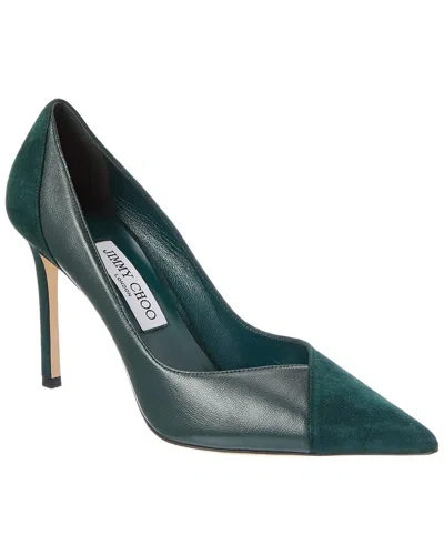 Jimmy Choo Suede Pump In Multi