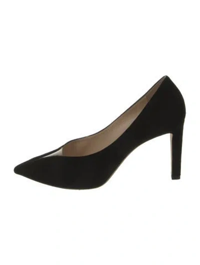 Pre-owned Jimmy Choo Suede Pumps In Black