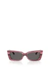 Jimmy Choo Sunglasses In Burgundy