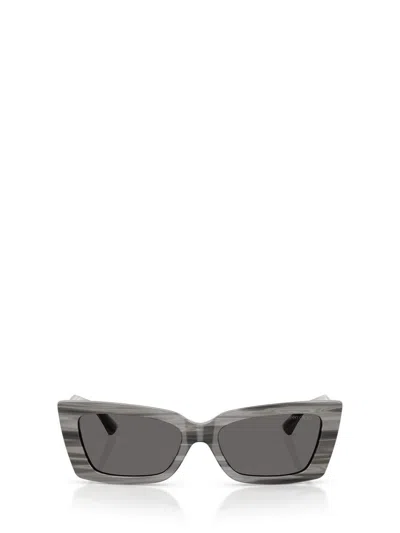 Jimmy Choo Sunglasses In Burgundy