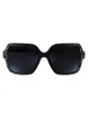 Jimmy Choo 0jc5005 Sunglasses In 5041t3 Black Gradient Glitter