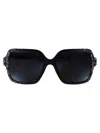 Jimmy Choo 0jc5005 Sunglasses In 5041t3 Black Gradient Glitter