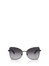 Jimmy Choo Eyewear Butterfly Frame Sunglasses In Black