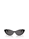 Jimmy Choo Eyewear Cat-eye Frame Sunglasses In Black