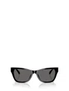 Jimmy Choo 55mm Polarized Pillow Sunglasses In Black