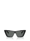 Jimmy Choo Logo-print Sunglasses In Black