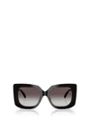 Jimmy Choo 54mm Gradient Butterfly Sunglasses In Black