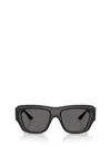 Jimmy Choo 54mm Rectangular Sunglasses In Black