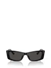 Jimmy Choo Womens Black Jc5002bu Rectangle-frame Acetate Sunglasses In Black