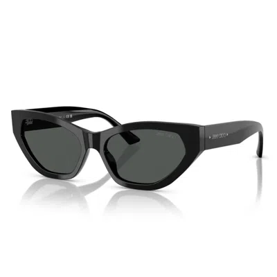 Jimmy Choo Acetate Jc5022b Sunglasses In Black