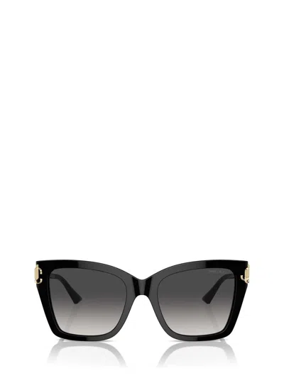 Jimmy Choo Jc 5012f 50008g 54mm Womens Square Sunglasses In Black