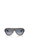 Jimmy Choo Eyewear Aviator Frame Sunglasses In Gray