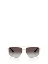 Jimmy Choo Eyewear Navigator Frame Sunglasses In Gray