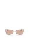 Jimmy Choo Sunglasses In Brown