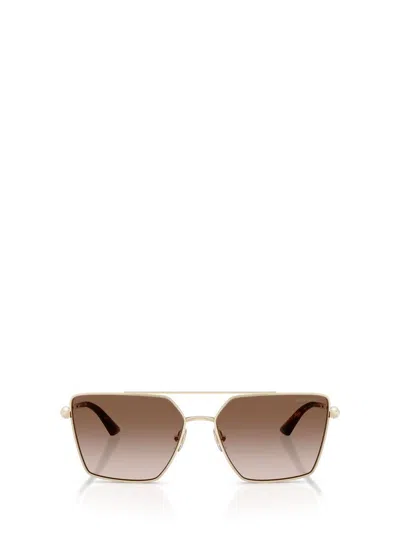 Jimmy Choo Sunglasses In Brown