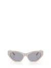 Jimmy Choo Sunglasses In White