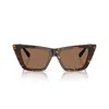 Jimmy Choo 53mm Cat Eye Sunglasses In Havana/marrone