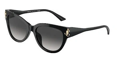 Pre-owned Jimmy Choo Sunglasses Jc5018u 50008g Black Grey Woman In Gray