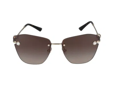 Jimmy Choo Sunglasses In Brown