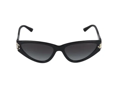 Jimmy Choo Sunglasses In Black