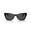 Jimmy Choo Logo-print Sunglasses In Nero/grigio
