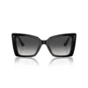Jimmy Choo Womens Black Jc5001b Square-frame Acetate Sunglasses In Nero/grigio