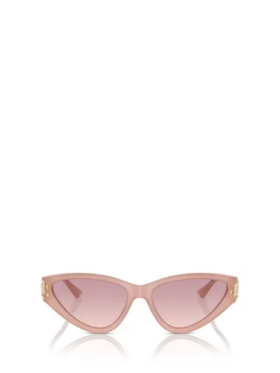 Jimmy Choo Woman Sunglass Jc5019 In Brown Gradient Violet