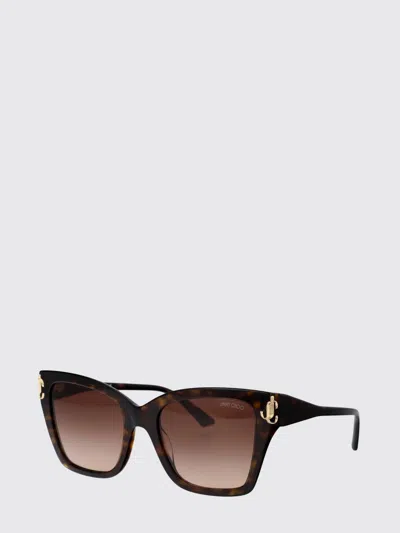 Jimmy Choo Sunglasses Woman  In Brown