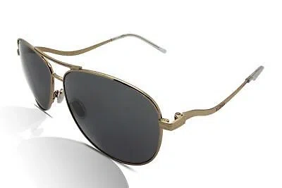 Pre-owned Jimmy Choo Sunglasses Women's Essy/s J5g/m9 Gold/grey In J5g/m9 Gold/grey Lens
