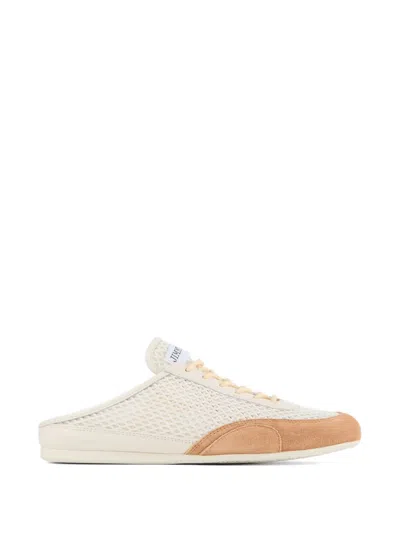 Jimmy Choo Sunny Mesh-panel Sneakers In White