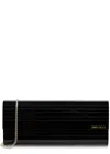 Jimmy Choo Sweetie Acrylic Clutch In Black