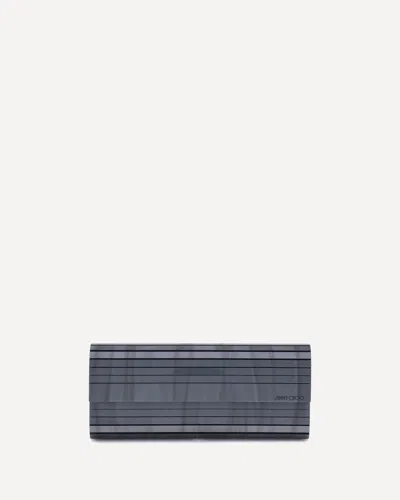 Jimmy Choo Sweetie Clutch In Gray