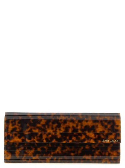 Jimmy Choo 'sweetie' Clutch In Beige
