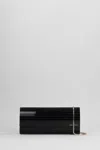 Jimmy Choo Womens Sweetie Shell Clutch Bag Black In Black