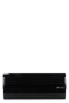 Jimmy Choo Sweetie Acrylic Clutch In Black