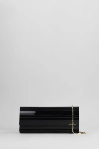 Jimmy Choo Sweetie Clutch In Black Acrylic
