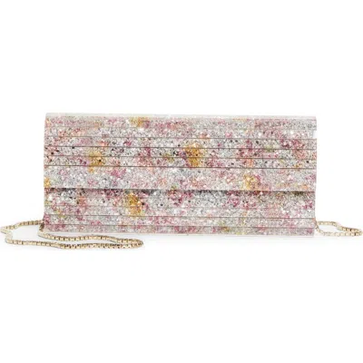 JIMMY CHOO JIMMY CHOO SWEETIE GLITTER ACRYLIC CLUTCH