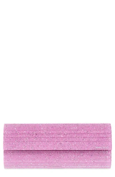 JIMMY CHOO JIMMY CHOO SWEETIE GLITTER ACRYLIC CLUTCH