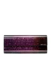 Jimmy Choo Womens Rose Sweetie Acrylic Clutch Bag In Purple