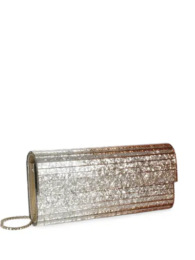 Jimmy Choo Sweetie Glitter-effect Clutch Bag In Multi
