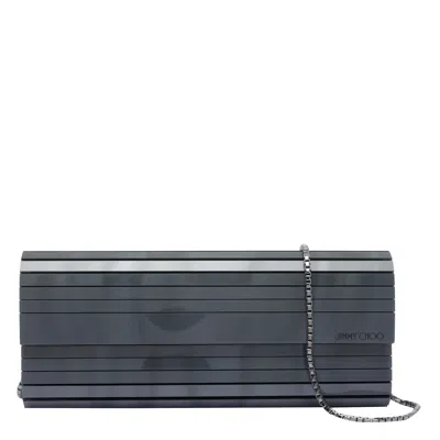 Jimmy Choo Sweetie Pochette In Gray