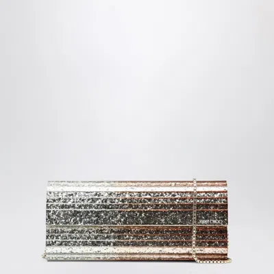 Jimmy Choo Sweetie Pouch In Plexiglass With Glitter