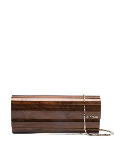 Jimmy Choo Sweetie Rectangle-shape Clutch Bag In Blue